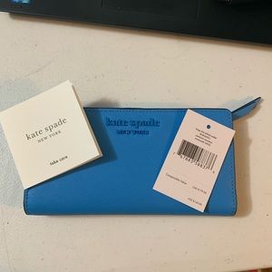 NWT Kate Spade Cameron Large Slim Bifold Wallet